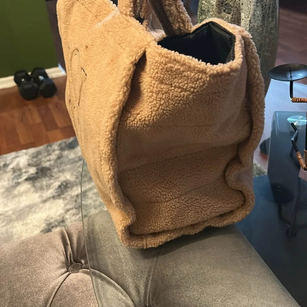 Victoria's Secret Tan Tote Bag - Picture 3 of 5